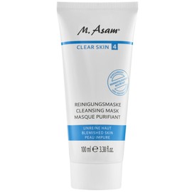 M. Asam CLEAR SKIN Cleansing Mask (100 ml) – Soothing Clay Mask, targets spots and blemishes, minimizes the appearance of enlarged pores, for combination & blemished skin, vegan formula, facial care