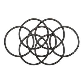 Goody Ouchless Hair Ties Small Black 36 Count No Damage Ponytail Holders