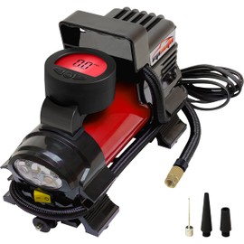 epauto 12V DC Portable Air Compressor Pump, Digital Tire Inflator