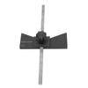 Center Point Finder Circular Workpiece Positioning Scriber Aluminum Strip Woodworking