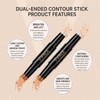 2-in-1 Sculpting Contour & Highlighter Stick, Blendable Creamy