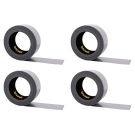 Brixwell 4 Rolls - Duct Tape Grey Professional Grade 2 Inch x 45 Yards Made in the USA