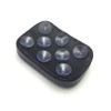 YIBO Motorcycle Rear Seat Cushion Pillion Seat with 6 Suction