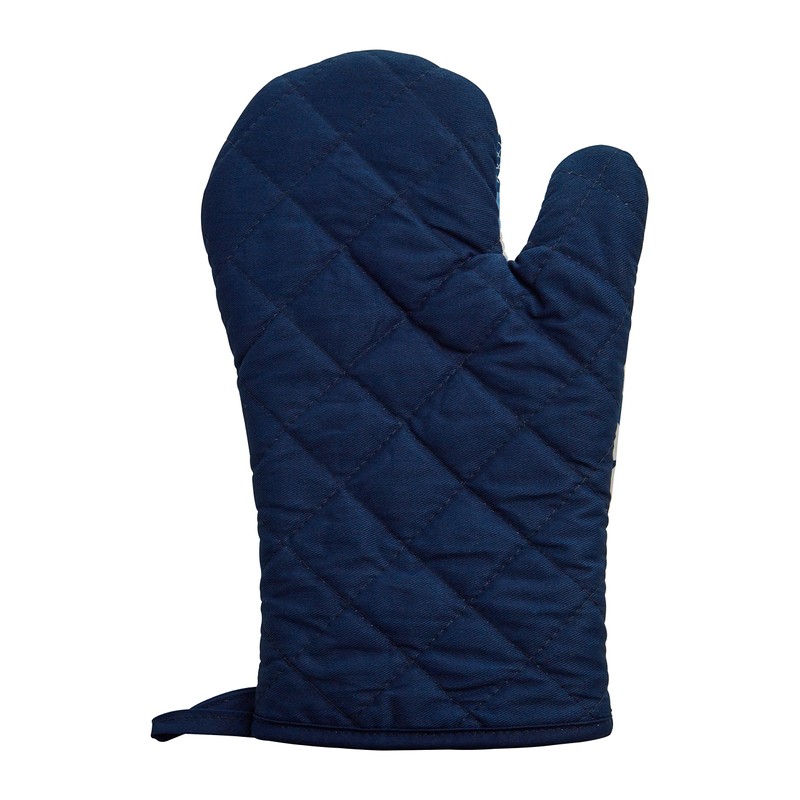 Premier Housewares Pisces Kitchen Oven Glove - Blue