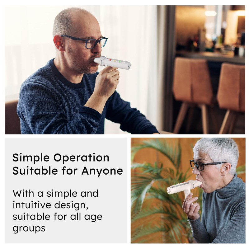 Mechanical Air Flow Meter, Air Flow Velocity Tester for PEF,