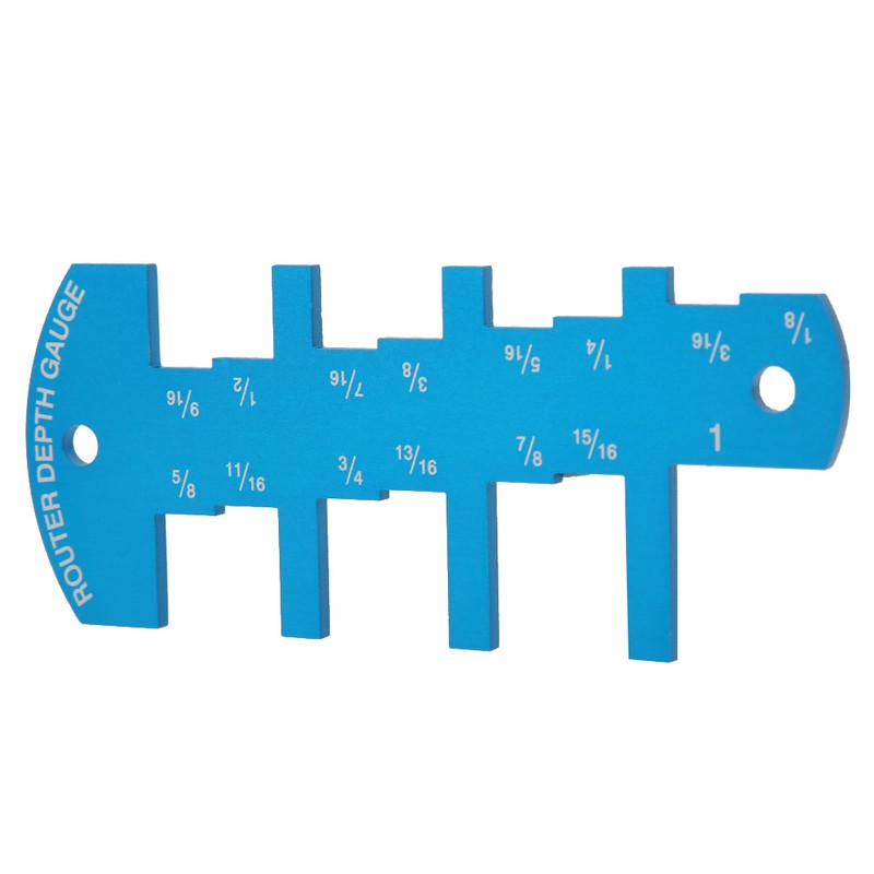 Table Saw Depth Measuring Ruler Aluminum Alloy Height Limit Gauge
