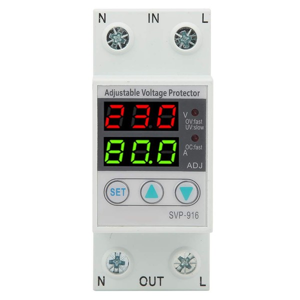 SVP-916 230V Voltage Reset Protection Device, Overcurrent and Undervoltage Delay