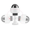 Dummy Camera Indoor & Outdoor Realistic Dome Shape Solar Security