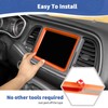 RT-TCZ for Challenger Dashboard Display Screen Trim Frame Cover for