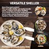 Oyster Knife Shucker Oyster Shucking Tool Perfect for Opening Clams,