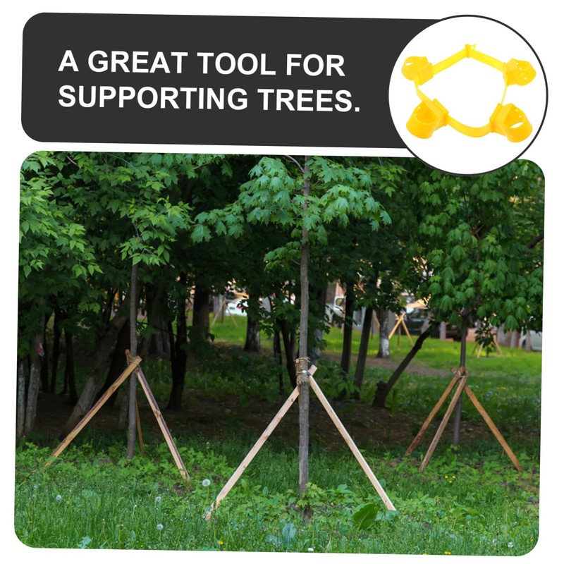 Outanaya 4Pcs Tree Support Straps Strong Wind Resistance Stabilizer for