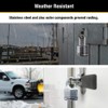 Master Lock Silver Magnum Outdoor Padlock with Key, Keyed Alike