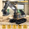 kolegend Remote Control Excavator Toy 16 Inch, 9 Channel RC