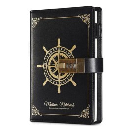 L Libreta Vintage Pasta Dura Cuaderno Dibujo Diariow J