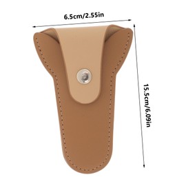 Vaguelly Nail Scissor Pouch Durable Storage Bag for Manicure and Cuticle Tools Compact and Protective Holder for Home and Salon Use Design