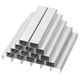 PATIKIL 23/8 Heftklammern für Hefter, 2 Boxen 2000 Stück 5/16" Beinlänge Standard Flachklammer Meißelspitzen-Heftklammern Jam-Free für Büro Desktop Home Supplies, Silber