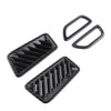 4pcs Car Interior Front Upper Air Vent Outlet Cover Trim