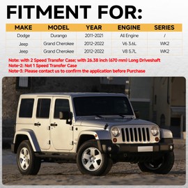 WildGear Front Drive Shaft Fit For Jeep Grand Cherokee 2011-2020 / Dodge Durango 2011-2020# 52853641AD