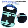 VIVAGLORY Dog Life Jacket with Removable Front Float, Life Vest