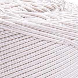 YarnArt Coral Satin Cotton Blend Macrame Yarn - 50% Cotton 50% Polyester, 200g, 200m, 1-1.5mm Thick Decorative Craft Yarn for Bags, Hats, Belts, Runners, Placemats, Crochet & Knitting (1919)