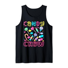 Candy Crew Party Candy Land Decorations Sweetie Candy Squad Tank Top