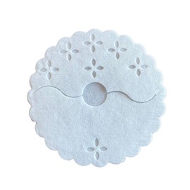 Regency Stem Wraps for the bases of stemmed glasses, Bag of 125 Disposable Fabric Covers