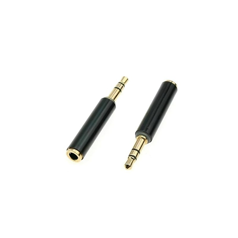 London Express 3.5mm TRRS Female to TRS Male Microphone Adapter