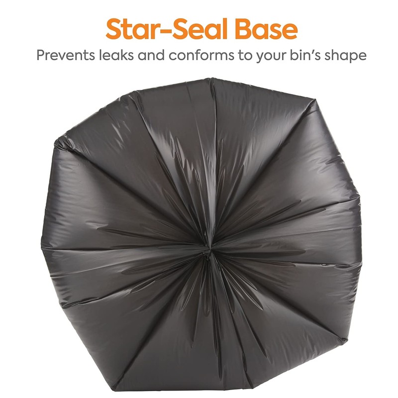 Coastwide Professional AccuFit 32 Gallon Trash Bag, 33" x 44",