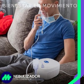 Nebulizador Super Silencioso Adulto Y Infantil Marca Bi-rich Color Blanco R-NCN126BR