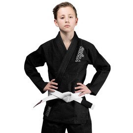 Venum Contender BJJ Gi (Free White Belt Included) (for Kids)-Black - C00