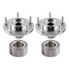 MISIOEK 2 x Front Wheel Hub Bearing Assembly Compatible with