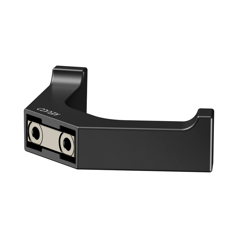 Keuco Double Metal Black Matt Square Bathroom Towel Hook with