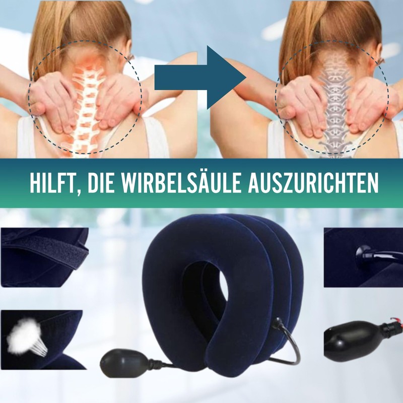 OrtoPrime Freeneck Neck Pull Device - Cervical Traction Neck Pillow