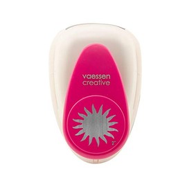 Vaessen Creative Craft Paper Punch XL, Sun, for DIY Projects, Scrapbooking and Card Making, Multi-Colour, 12.7 x 8.5 x 6.7 cm