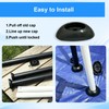 Above-Ground Pool Leg Cap for Bestway 16/18Ft x48In Steel Pro