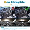 Xotic Tech Center Console Dashboard Mat Pre-Cut Non-Slip Sunshield Sun