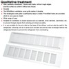 2 Pcs Air Vent Ventilation Grille Aluminium Alloy Rectangular Vent