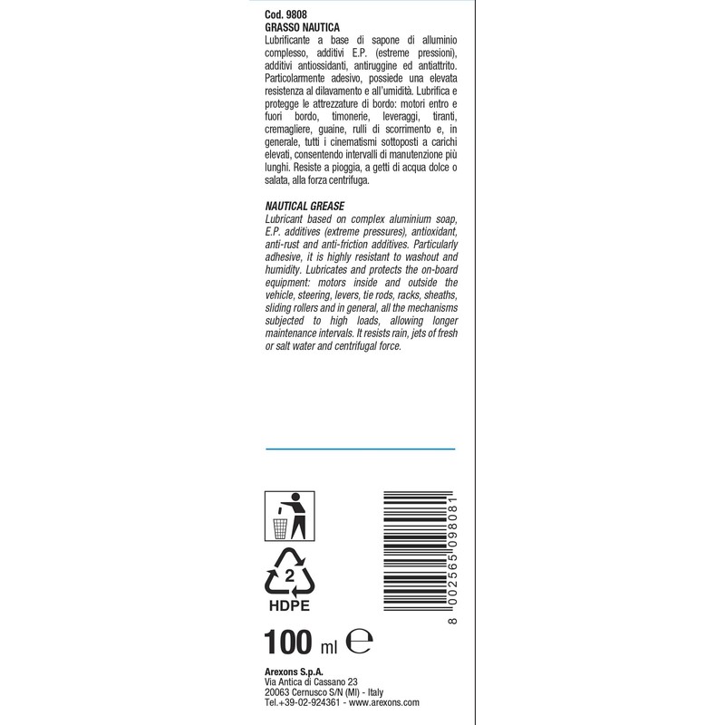 GRASSO NAUTICA TUBETTO ML.100 069814 AZIMUTHSHOP