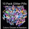 Unbranded 4 Packs of 10pc  Random Glitter Pills,  Funny Gag Glitter Poop Pill