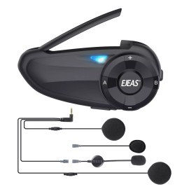 EJEAS Q7 Motorcycle Intercom Bluetooth 7 Rider Switch Wireless Interphone Helmet