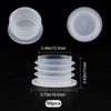 GORGECRAFT 1/2" 50PCS Salt and Pepper Shaker Stoppers Plastic Stopper
