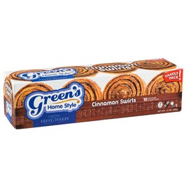Green's Kosher Individually Wrapped Cinnamon Swirls - Package of 10