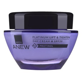 Crema Facial Anew Platinum Dia Fps Protinol 50gr Avon Tipo Piel Todo