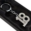 Juliana Crystal Keyring - 18th Birthday SP63318