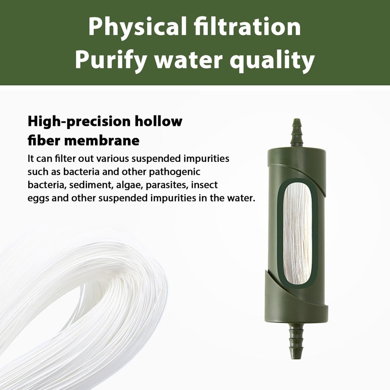 Survival Water Straw - Personal Water Filter Straw | Personal