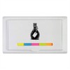 'Vintage Potion Bottle with Tag ' Sticky Note Ruler Pad
