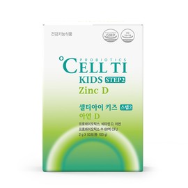 Celti Eye Kids Step 2 Zinc D Lactobacillus Zinc Vitamin D 50 sachets, 1 piece for children who sleep well / 셀티아이 키즈 스텝2 아연 D 잘 누는 아이 맞춤 유산균 아연 비타민D 50포, 1개
