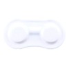 HAHIYO Contact Lens Case Box Holder Diameter 24mm Durable Leakproof