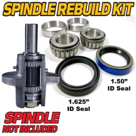 HD Switch (1 Kit Spindle Rebuild Kit Replaces Scag 461663, 481024, 481025 Seal & (2) 481022 Taper Roller Bearings & Seals Turf Tiger Velocity Deck