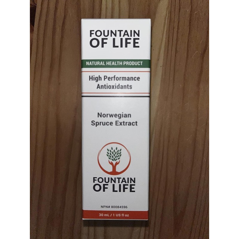 Fountain of Life, High Performance Antioxidant , Norwegian Spruce Extract,